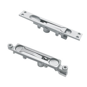 दरवाजा और खिड़की हार्डवेयर जस्ता मिश्र धातु फ्लश लॉक एल्यूमीनियम स्लाइडिंग दरवाजा फ्लश बोल्ट - Product Image 2