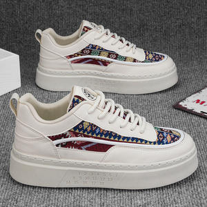 Chaussures de course pour hommes, légères, respirantes, style décontracté, chaussures de marche, semelle épaisse, chaussures de skateboard - Product Image 4