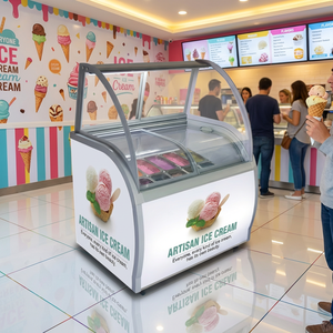 Congélateur Vitrine Commerciale à Glace YINZHENG, 2 Portes, Contrôle Numérique de la Température, Sans Givre, Vente en Gros Directe Usine Chine - Product Image 1
