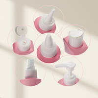 Bouteilles en plastique HDPE de 90 ml, 120 ml, 250 ml, 300 ml, 500 ml, couleur dégradée personnalisée, avec pompe, pour soins de la peau, directement de l'usine