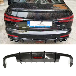 Nouveau pare-chocs arrière en fibre de carbone avec sorties d'échappement pour <span class=keywords><strong>Audi</strong></span> A6 C8 S6 2019-2022 - Product Image 3
