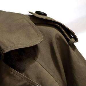 Manteau <span class=keywords><strong>Trench</strong></span> <span class=keywords><strong>Femme</strong></span> Automne Hiver 2025 Style Britannique Luxe Coupe Ample Longueur Maximale – Fabrication Professionnelle Directe Usine - Product Image 3