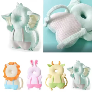 Protector de Cabeza para Bebés, Diseño de Animales, Multifuncional, de Algodón, Acolchado, Anti-Caídas, Envío Directo - Product Image 5