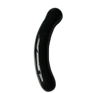 Baguette de massage en cristal d'obsidienne noire naturelle, outil d'exercice sexuel pour la guérison, 5 pièces - Product Image 1