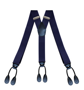 <span class=keywords><strong>Bretelle</strong></span> da <span class=keywords><strong>uomo</strong></span> 3.5cm di larghezza 6 Clip a forma di poliestere elastico regolabile in pelle nera con <span class=keywords><strong>bretelle</strong></span> a bottone - Product Image 5
