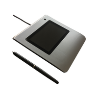LEEKGOTECH Tablette de signature numérique électronique électromagnétique TFT LCD 5 pouces avec stylet (500 Dpi) pour les administrations et les banques