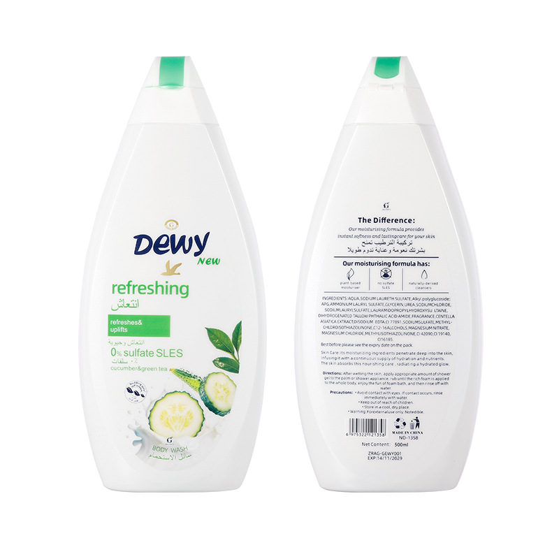 Gel Douche Concombre &amp; Thé Vert 500ml