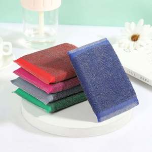 Éponge de nettoyage de cuisine personnalisée, non rayante, en fil d'acier inoxydable robuste, tampon à récurer pour la vaisselle - Product Image 5