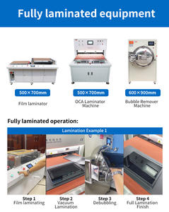 FILM ITO + CG + CG CTP + LCD keras untuk ikatan optik keras mesin laminasi OCA SCA untuk layar Panel Operator - Product Image 5