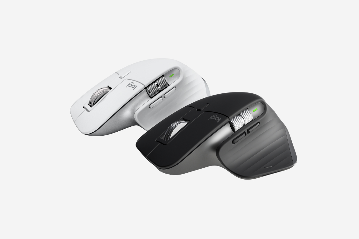 Logitech Mx Master 3s Wireless Mouse - 7 Buttons & 2 Scroll
