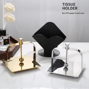 Porta Servilletas de Acero Inoxidable BAMBUS, Soporte Creativo para Papel, Base para Toallas, Porta Servilletas Cuadrado para Hotel y Restaurante - Product Image 2