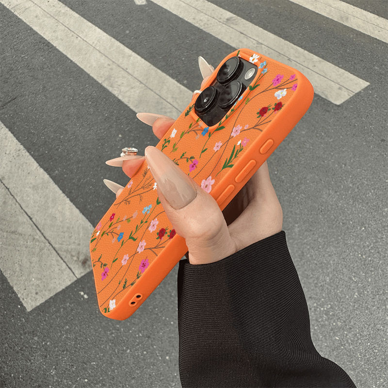 Lychee Texture - Orange