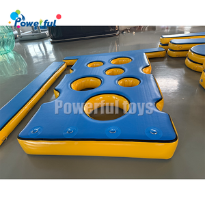 Piste d'air en PVC commerciale pour <span class=keywords><strong>Ninja</strong></span> Warrior Gym Training Crawl Bridge <span class=keywords><strong>Parcours</strong></span> d'obstacles gonflable pour parcs d'aventure garderies - Product Image 2
