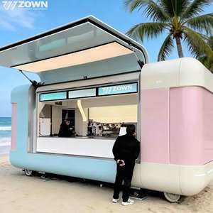 Camion de cuisine mobile de luxe entièrement équipé avec aménagement de placards personnalisé pour événements de mariage et services de traiteur - Product Image 1