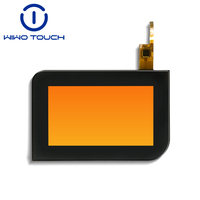 Panel de Pantalla Táctil Capacitiva de 4.3 Pulgadas, Interfaz IIC, Color Negro, Clasificación IK10, para Uso Médico y en Juegos