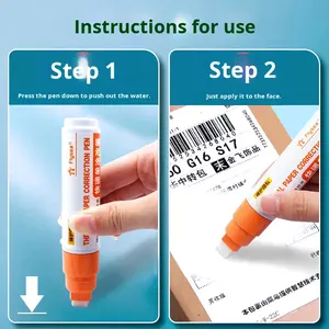 ปากกาลบข้อมูล ปากกาแก้ไข<span class=keywords><strong>คำ</strong></span>สั่งซื้อ ปากกาปกปิดข้อมูลส่วนตัว ปากกาไวท์บอร์ด<span class=keywords><strong>ลบ</strong></span>ได้ ปากกาปกปิดข้อมูล ขายส่งจากจีน - Product Image 4