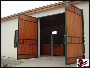 농장 및 승마 센터를위한 고급 유럽 말 상자 실속 날씨 방지 모듈 형 대피소 - Product Image 5