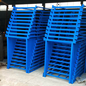 Mracking <span class=keywords><strong>Metal</strong></span> plegable resistente a la corrosión bastidores para neumáticos Almacén de almacenamiento ajustable bastidores apilables - Product Image 6