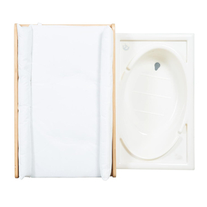 Baignoire et <span class=keywords><strong>table</strong></span> à <span class=keywords><strong>langer</strong></span> pour bébé en bois de vente chaude poste de soins infirmiers pour bébé avec rangement <span class=keywords><strong>amovible</strong></span> <span class=keywords><strong>table</strong></span> à <span class=keywords><strong>langer</strong></span> pour bébé - Product Image 6
