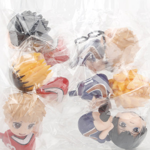 6 PIÈCES/ENSEMBLE Figurines d'anime Hinata Shoyo, Tobio Kageyama, <span class=keywords><strong>Oikawa</strong></span> Tooru <span class=keywords><strong>Haikyuu</strong></span>, Jouets Gachapon, Prizes en boîte surprise - Product Image 2