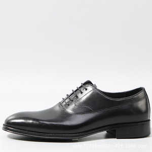Zapatos Oxford de Piel Auténtica de Primera Calidad con Parches de Encaje y Punta Puntiaguda para Hombre, Clásicos, Formales, para Negocios, Bodas, Transpirables - Product Image 2