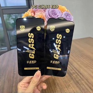 ฟิล์มกันรอยกระจกนิรภัย OG ESD Tempered Glass HD Armor Super สำหรับ <span class=keywords><strong>iPhone</strong></span> 17 Air 16 15 14 Plus 13 12 11 Pro X XS MAX XR 7 8 Plus <span class=keywords><strong>SE</strong></span> - Product Image 2