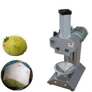 Hoge Kwaliteit Kokosnoot Schilmachine 0.8kw Hoge Efficiëntie Fruit En Plantaardige Papaja Meloen Pompoenschilmachine
