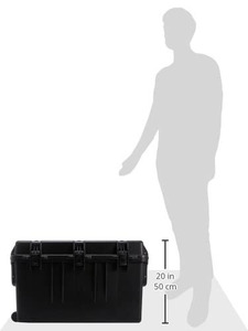 Échantillon gratuit mallette de transport pour équipement de vol rigide de grande dimension personnalisée mallette de rangement pour instruments prédécoupée antichoc - Product Image 6