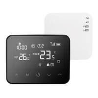 Thermostat intelligent sans fil Tuya, wi-fi, applications alexa, contrôle de la climatisation, pour maison connectée