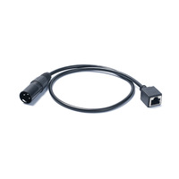 Câble répartiteur XLR en PVC de 30 cm, 1 mâle 2 femelles, 3 broches, pour microphone, mixeur, applications home cinéma 1080P