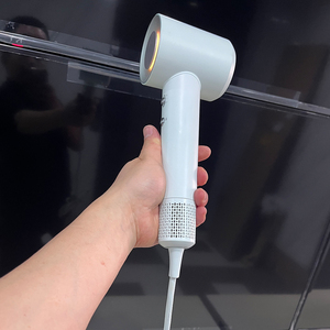 Juego de cepillos para secador de pelo, secador iónico profesional de alta velocidad para salón, pantalla LED, 3 ajustes de temperatura, para secado rápido en hoteles. - Product Image 2