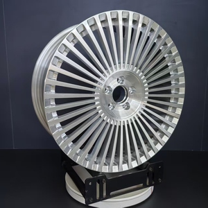 Nouvelle jante en alliage d'aluminium forgé concave brossé noir hyper doré, logo personnalisé, <span class=keywords><strong>Mercedes</strong></span> Classe S <span class=keywords><strong>Maybach</strong></span>, 17-24 pouces, <span class=keywords><strong>4x4</strong></span> - Product Image 6