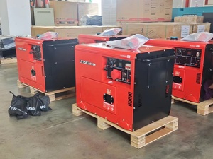 LETON POWER גנרטור דיזל קטן שקט 6kw 5kw מיני גנרטור חשמלי נייד גיבוי למכירה קבוצת אלקטרוגנים דיזל - Product Image 5