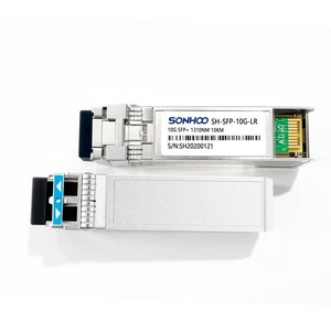 高速配信SFP + 10G <span class=keywords><strong>SR</strong></span> LR ER ZR 850nm 1310nm 1550nm MM SMデュアルLC DDM光ファイバートランシーバーSFPモジュール価格 - Product Image 2