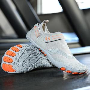 Zapatillas Deportivas Negras con Cordones de Malla Transpirable, Puntera Reforzada, Suela de PVC/PU, Entresuela de Espuma/Cáñamo, Color Sólido, para Hombre, Verano - Product Image 4