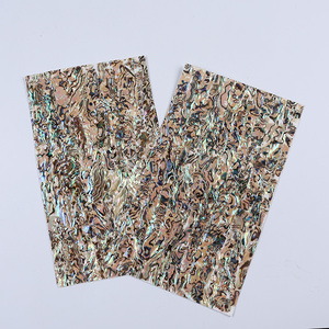 24X14Cm 2A + Thủ Công Tự Nhiên Shining Tabaklar Mẹ Của Ngọc Trai Bào Ngư Paua Shell GiấY Dán Mềm - Product Image 4