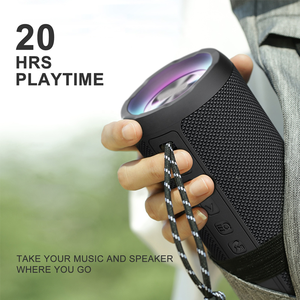 Altavoz inalámbrico impermeable Ipx7 personalizado, 20w, con luz RGB, sonido estéreo fuerte, para exteriores, Tws - Product Image 5