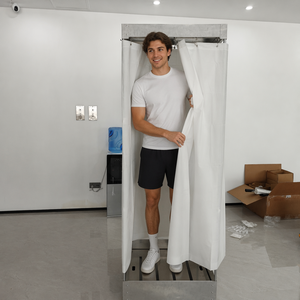 Ducha de Descontaminación de Emergencia Plegable de Enjuague Rápido, Ducha de Seguridad Industrial Portátil para Remediación de Asbesto - Product Image 5