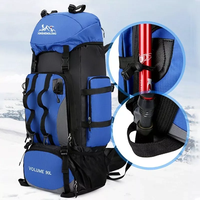 Sac à dos de randonnée multifonctionnel léger MKW8018 pour l'extérieur, 90L, idéal pour le voyage, l'alpinisme et le camping