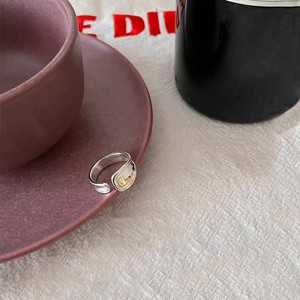 S925 Silver Geometric <b>Open</b> <b>Ring</b> For Women Minimalist Plain Band Everyday Wear - Product Image 4