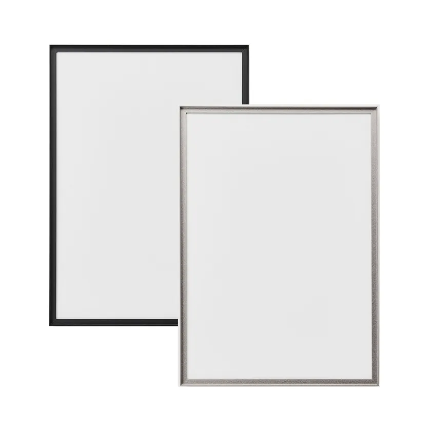 Square custom clear acrylic cardboard paper wall picture photo frame