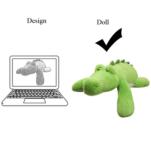 Tùy Chỉnh Cá Sấu Đồ Chơi Sang Trọng Thú Nhồi Bông Quà Tặng Ôm Lớn Gối Mềm Sang Trọng Thú Nhồi Bông Đồ Chơi - Product Image 3