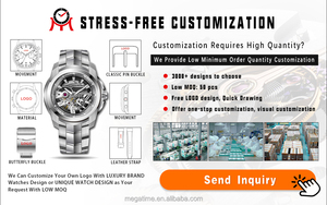 Relojes de movimiento de lujo para hombre, reloj de pulsera mecánico automático, reloj cronógrafo de negocios resistente al agua a la moda - Product Image 3