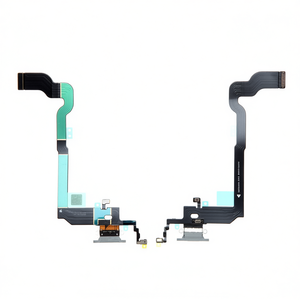 Cable flexible con puerto de carga Lightning de Apple con micrófono para iPhone X, color blanco - Product Image 2