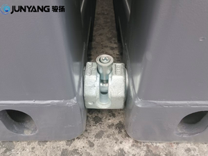 Método para Conectar Dos Contenedores de Oficina de 20 pies en una Unidad de 40 pies para Ahorrar Costos de Transporte para Clientes - Product Image 4