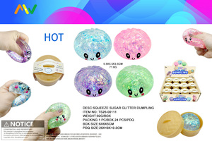 ¡Gran Venta! Fabricante OEM al por mayor! Dumplings de Gelatina Personalizados, BaoZi Juguete para apretar - Product Image 2