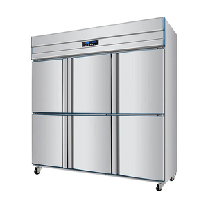 Refrigerador y Congelador Comercial de <span class=keywords><strong>6</strong></span> <span class=keywords><strong>Puertas</strong></span>, Vitrina Refrigerada para Exhibición de Carne con Tecnología Inverter - Product Image 1
