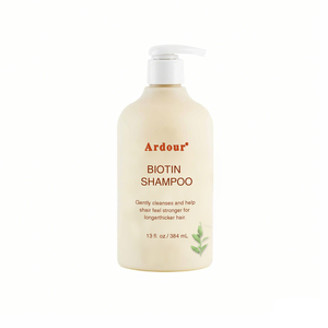 Shampooing Vegan Non Irritant à Faible pH pour Cheveux Volumineux, au Charbon de Varech, Biotine et Huile de Menthe, Hydratant, Nourrissant et Lissant - Product Image 1