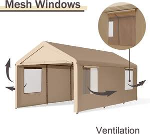 Fabrication OEM ODM abris <span class=keywords><strong>de</strong></span> voiture 20X20 abris <span class=keywords><strong>de</strong></span> voiture robustes pour tente <span class=keywords><strong>de</strong></span> stationnement <span class=keywords><strong>de</strong></span> voiture Tente <span class=keywords><strong>d</strong></span>'auvent <span class=keywords><strong>de</strong></span> garage pliante portable - Product Image 3