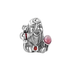 925 Bạc Rhodium Mạ Rubik Của Cube Hạt Rải Rác Dễ Thương Tự Làm Vòng Đeo Tay Phụ Kiện Và Phim Hoạt Hình Hạt - Product Image 6